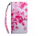 Case Samsung Galaxy A50 Pink Flowers