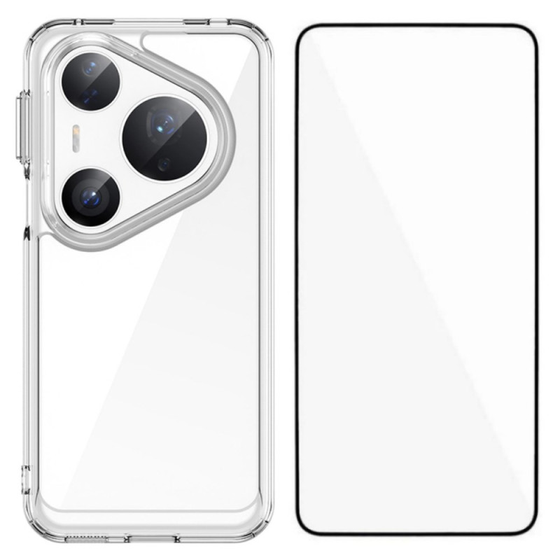 Coque Huawei Pura 80 Ultra Transparente Renforcée avec Protecteur Écran