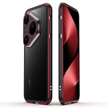 Custodia Magnetica COQUE Per Huawei Pura 80 Ultra – Pelle Goffrata, Anti-impronta E Protezione Lenti Rialzata