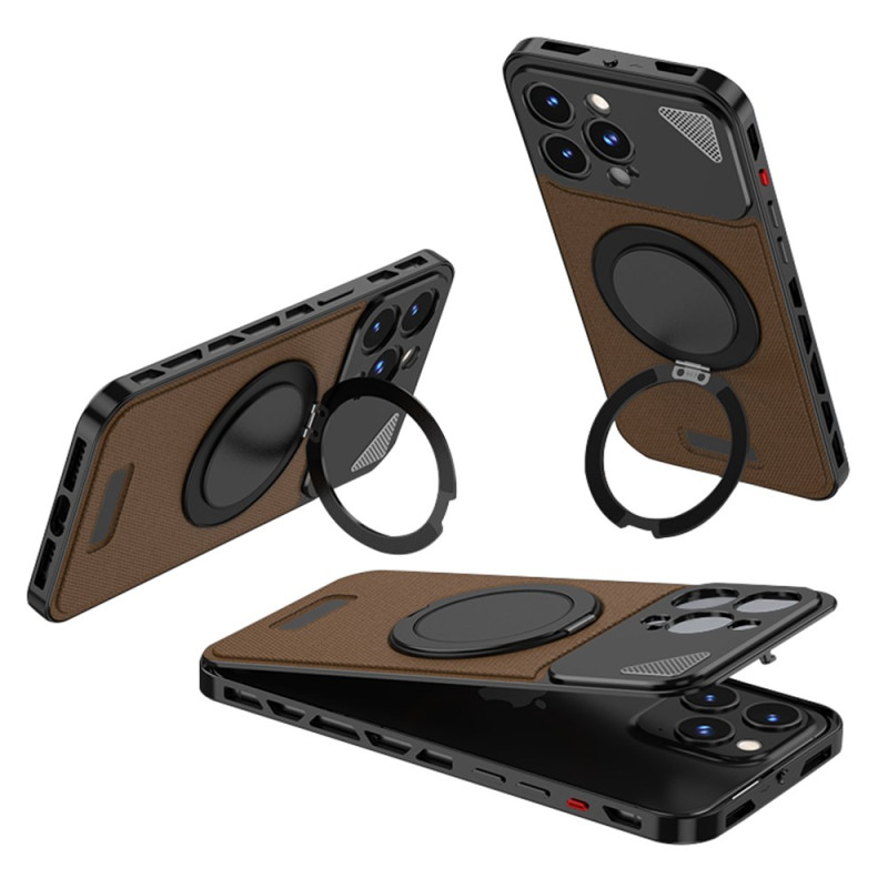 Case iPhone 14 Pro Max MagSafe Metal Frame and Kickstand Support