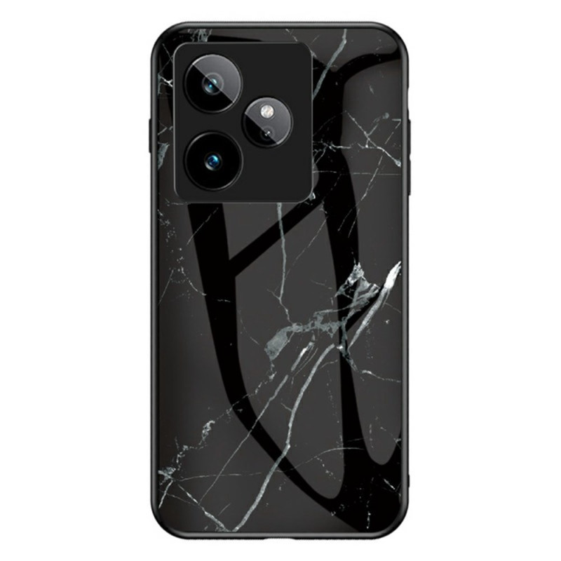 Realme GT 7 Marble Tempered Glass Case