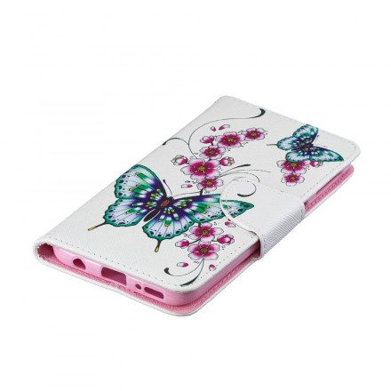 Case Samsung Galaxy A40 Wonderful Butterflies