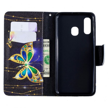 Case Samsung Galaxy A40 Magic Butterfly