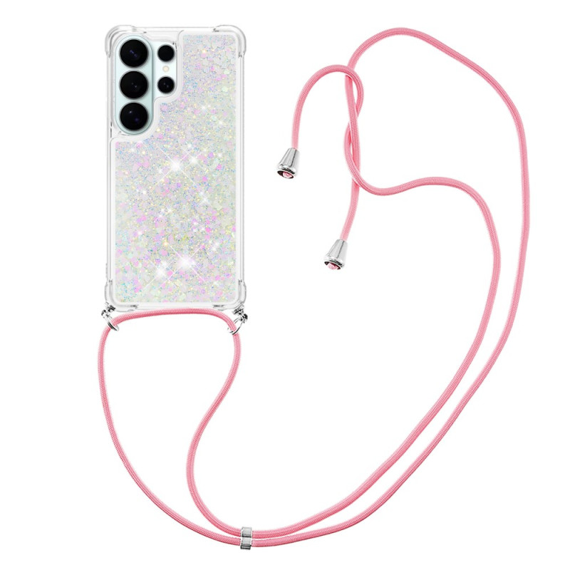 Samsung Galaxy S26 Ultra Glitter Drawstring Cover
