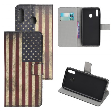 Samsung Galaxy A40 Case USA Flag