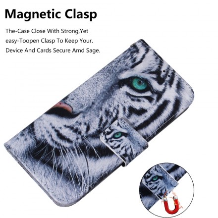 Samsung Galaxy A40 Tiger Face Case