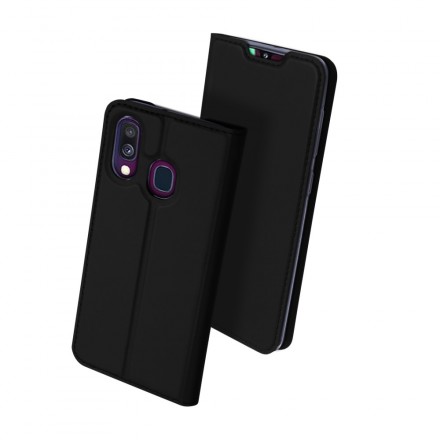 Flip Cover Samsung Galaxy A40 Skin Pro DUX DUCIS