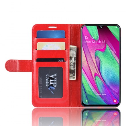 Cover Samsung Galaxy A40 Simili Cuir Ultra