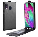 Samsung Galaxy A40 Foldable Leather Effect Case