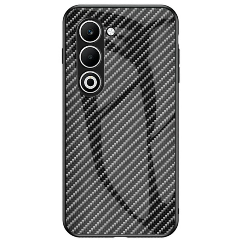Oppo A5 5G Carbon Fiber Tempered Glass Case