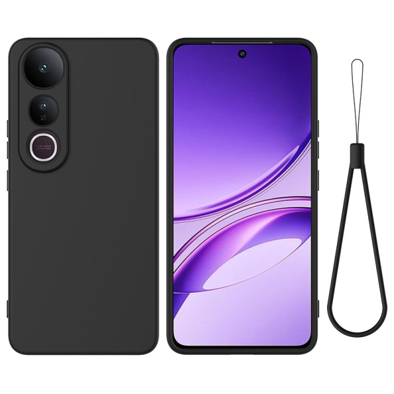 Vivo V50 Lite 5G Liquid Silicone Lanyard Case