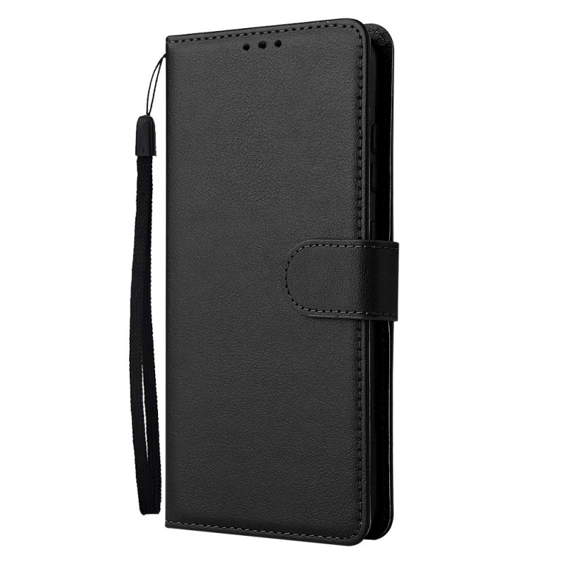 Vivo Y72 5G Cover Plain Leather Effect