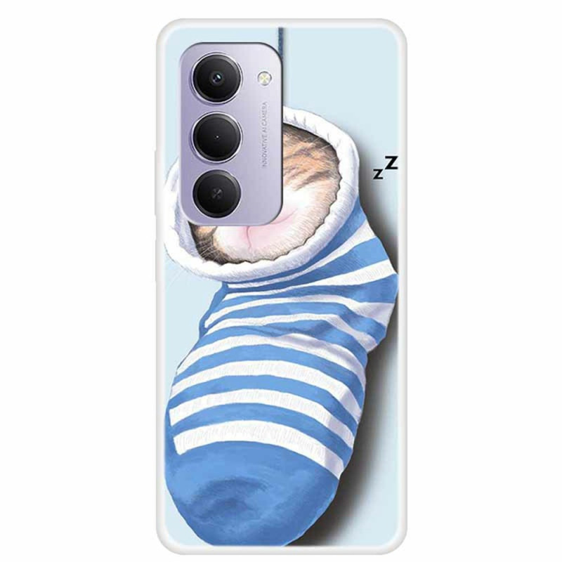 Xiaomi Redmi 15 4G Socks and Cat Case