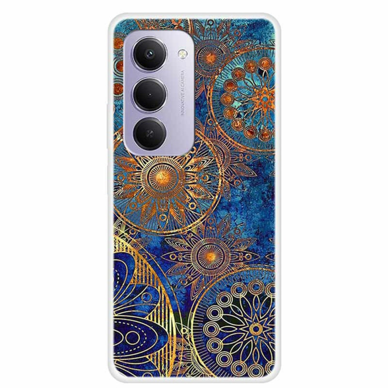 Xiaomi Redmi 15 4G Gold Flowers Case