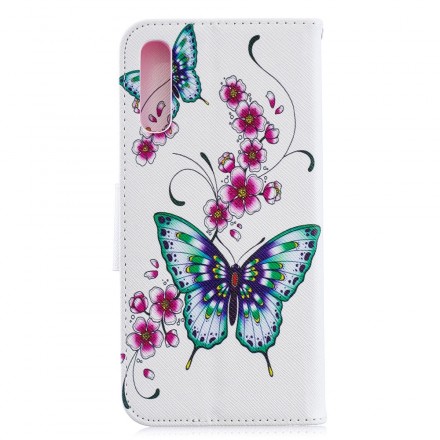 Case Samsung Galaxy A70 Wonderful Butterflies