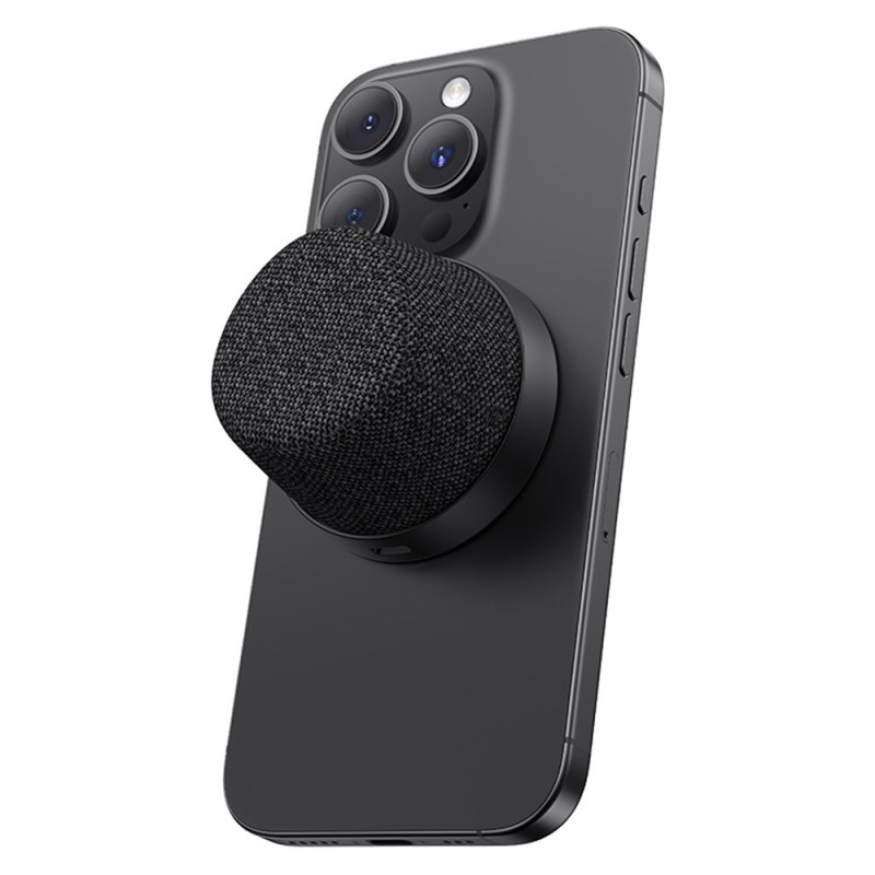 Bluetooth 5.4 Magnetic Mini Speaker Phone Holder USAMS