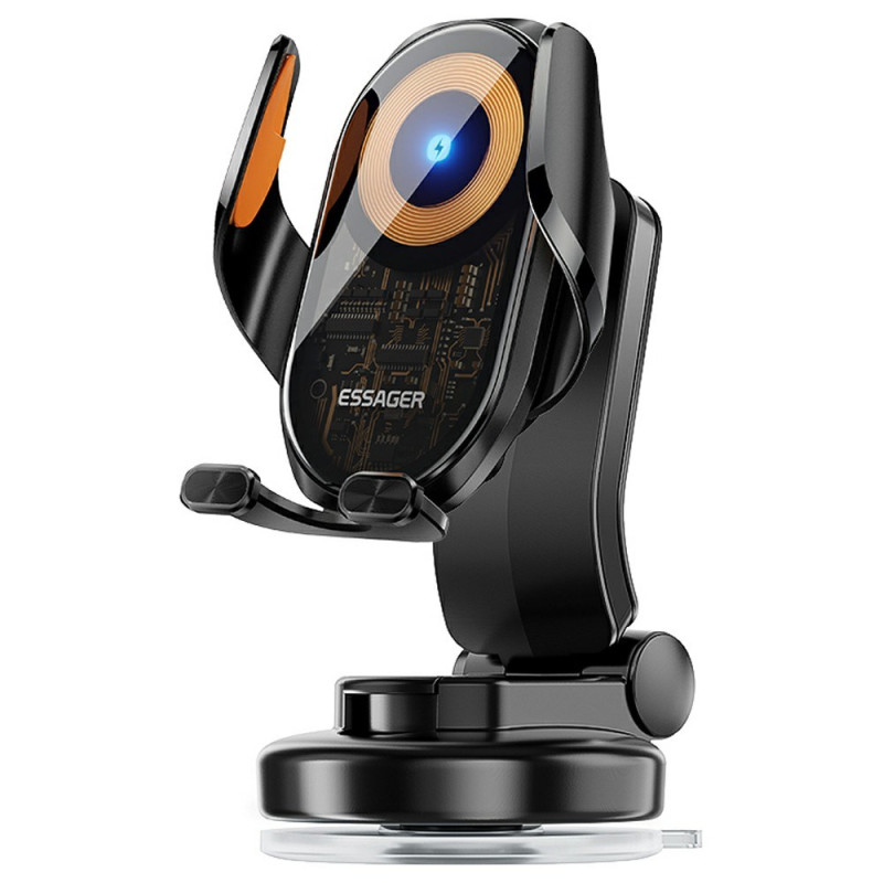 15W Wireless Car Charging Stand 360° Rotation