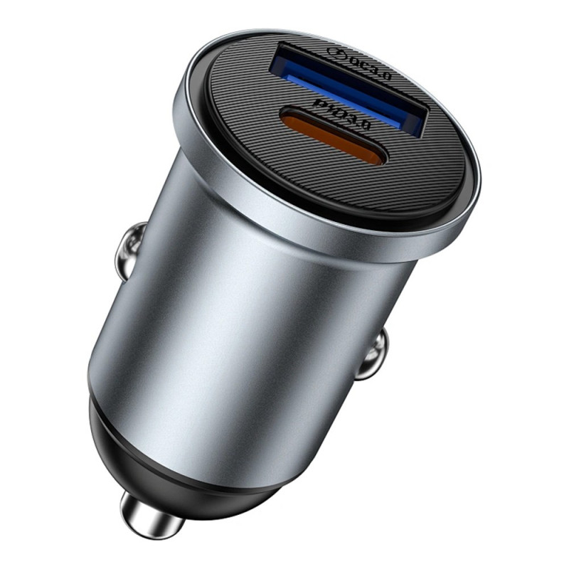 35W PPS Dual Port USB-C/USB Car Charger WIWU