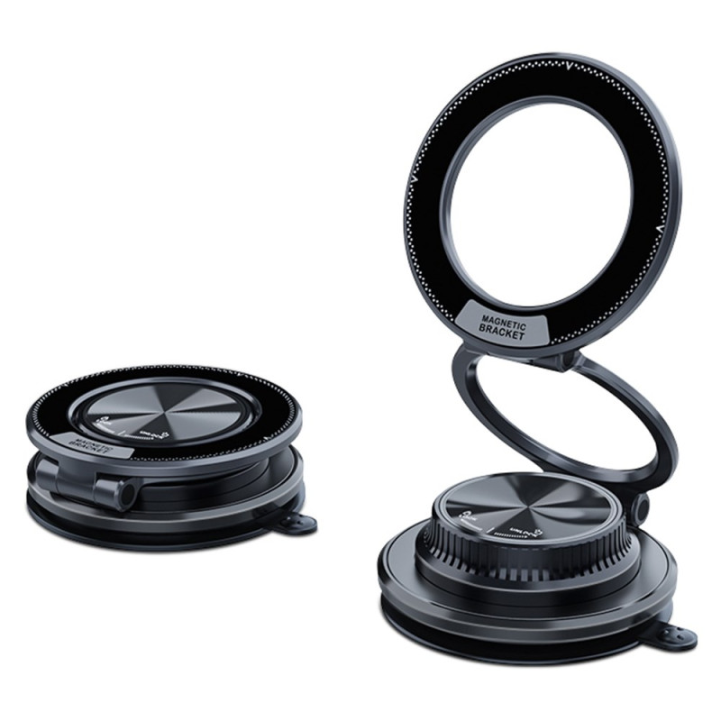 Magnetic Foldable Suction Cup Dashboard Bracket