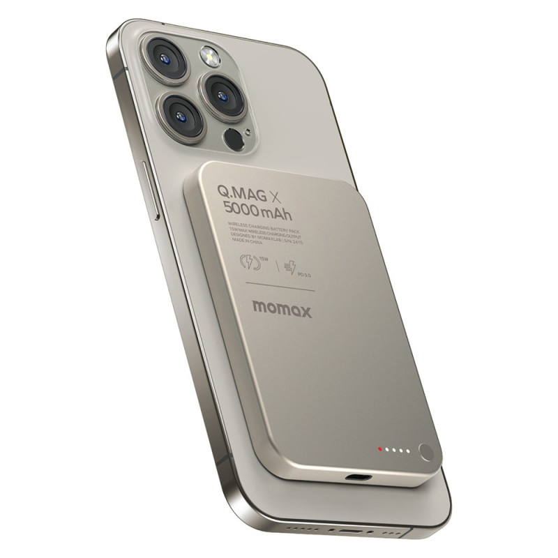MagSafe 5000mAh External Battery MOMAX Q.MAG X