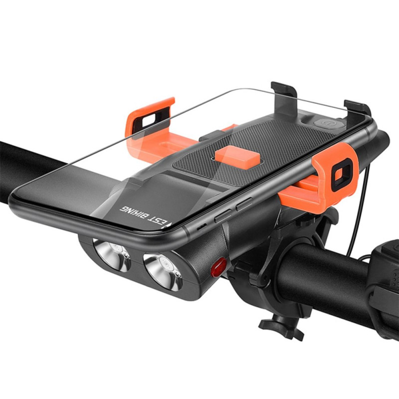 Bike Phone Holder with LED Lighting WEST BIKING