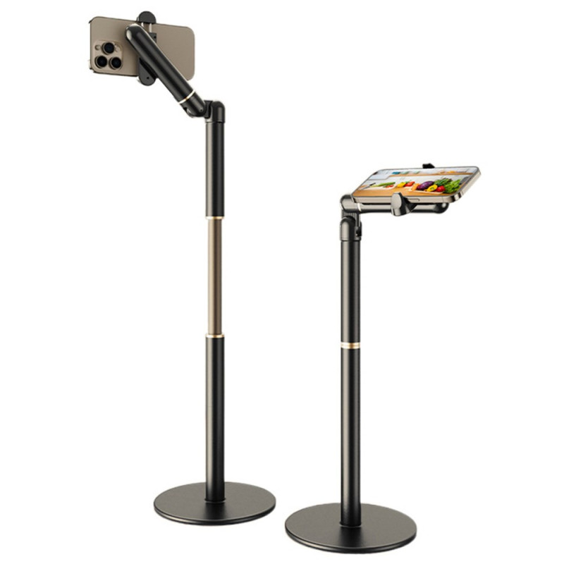 Extendable Rotating Phone Stand for Desktop and Live Streaming