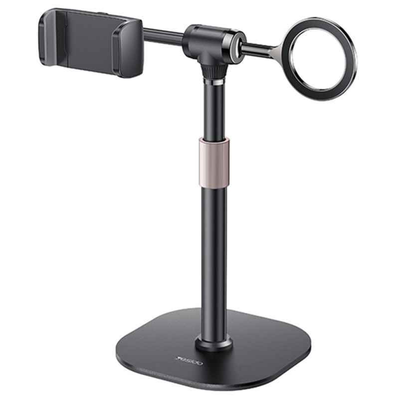 Adjustable Desk Stand for 2 Streaming and Videoconferencing Phones
