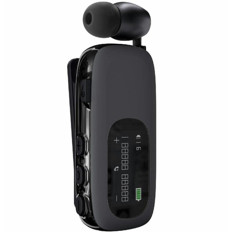 Écouteur Bluetooth Professionnel avec Écran LCD et Réduction de Bruit