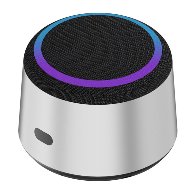 TWS Bluetooth Speaker with RGB Light & 15W Wireless Charging Station