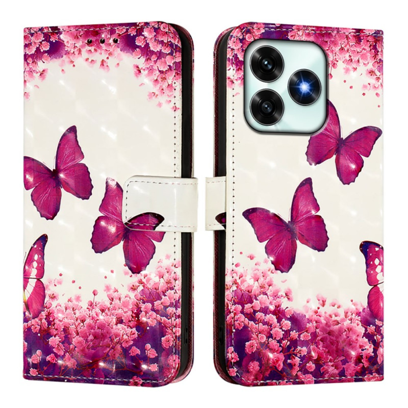 Honor X5c Plus Pink Butterfly Case