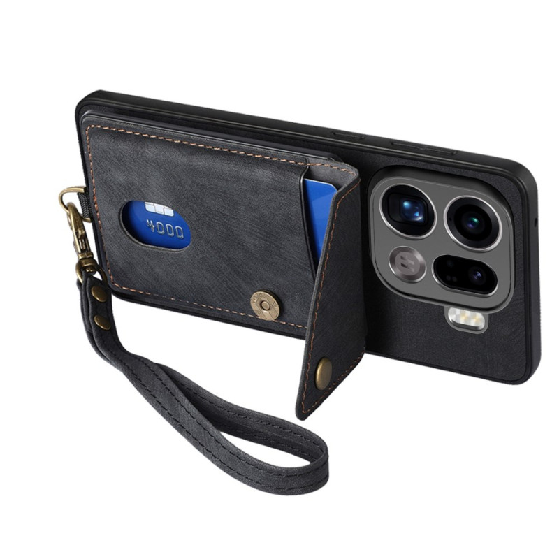 Case Oppo Find X9 Pro 5G Card and Lanyard Holder