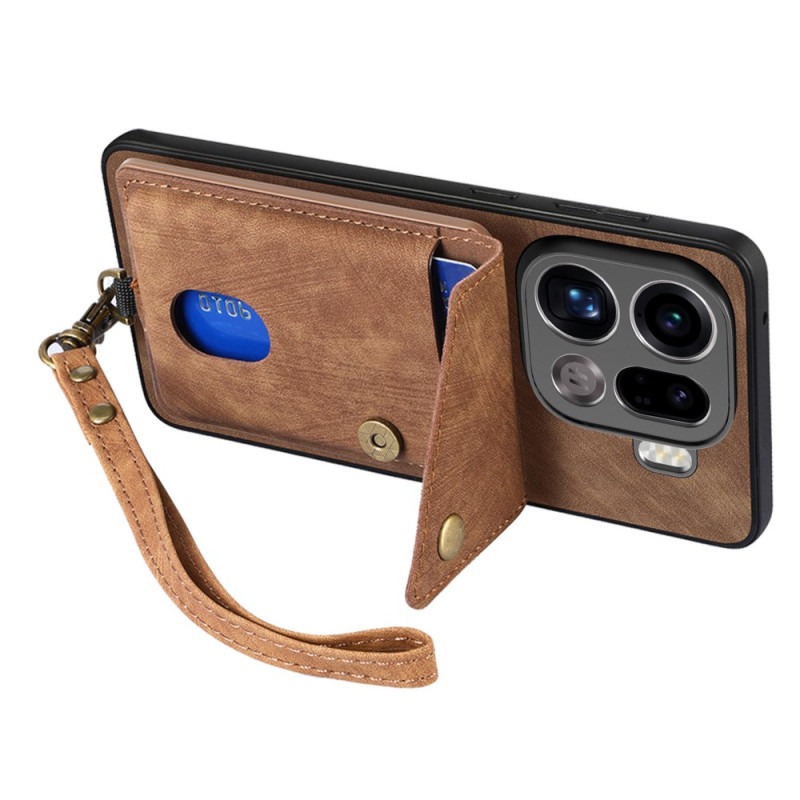 Case Oppo Find X9 Pro 5G Card and Lanyard Holder