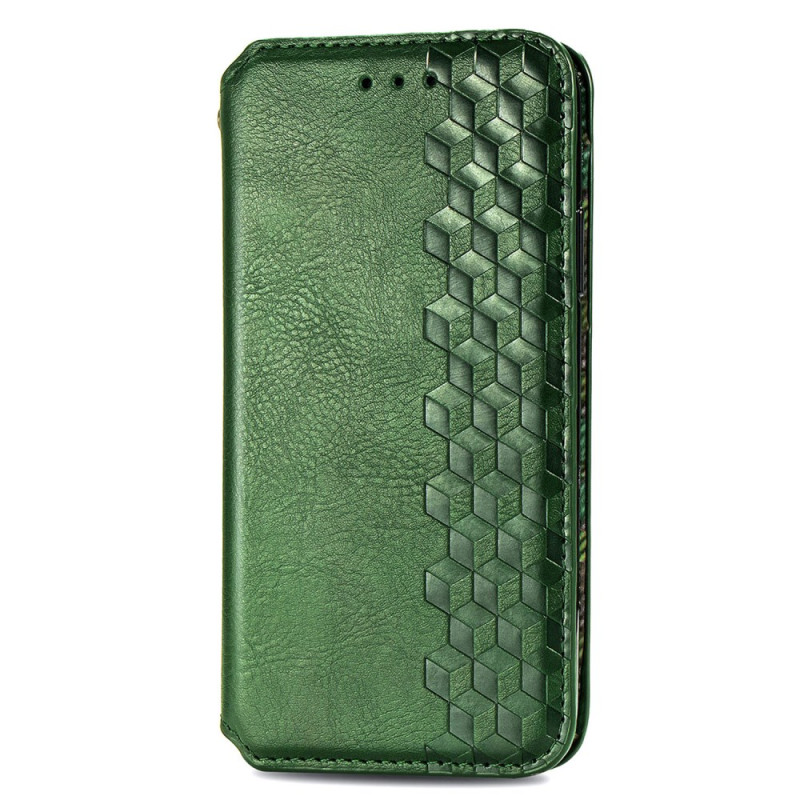 Flip Cover Oppo A6 Pro 5G Suede Effect Losanges