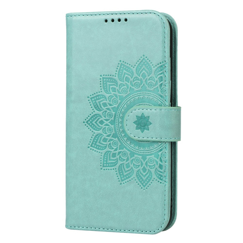 Case iPhone 13 Pro Mandala Flower with Strap