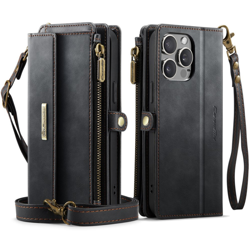 Case for iPhone 13 Pro Max RFID Protection and 9 Card Holders CASEME