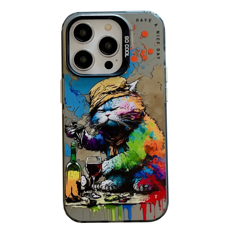 Case iPhone 13 Pro Max Graffiti Cat