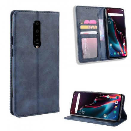  Flip Cover OnePlus 7 Pro Vintage Leather Effect