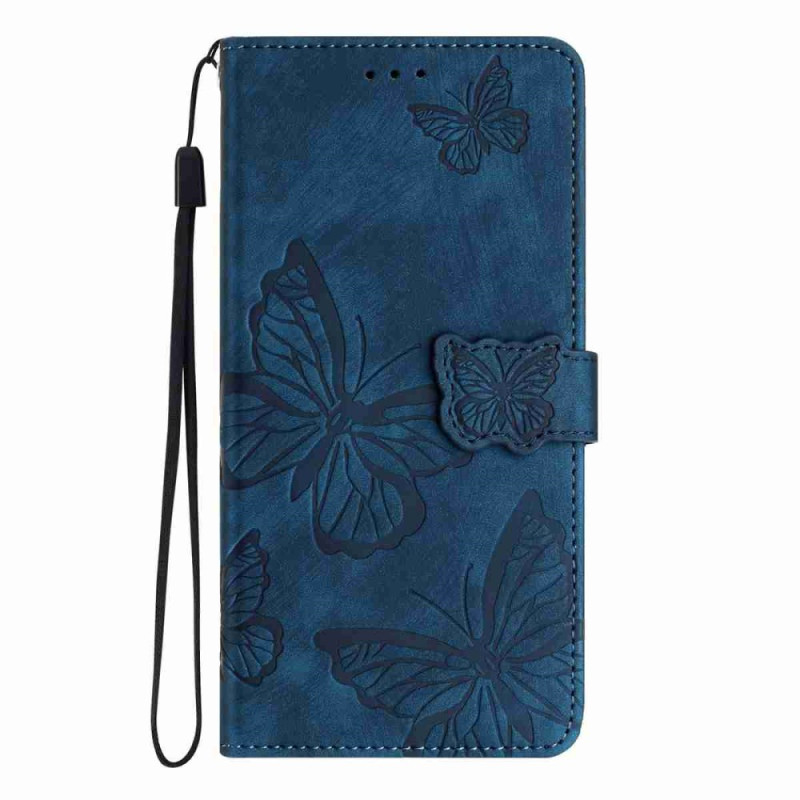 OnePlus 15 suede-effect butterfly case