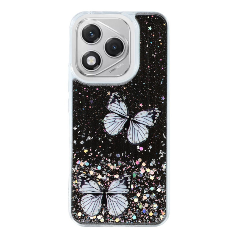 Honor 400 Lite Butterfly Glitter Case