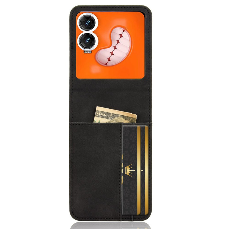 Case Infinix Zero Flip 5G Card Holder and Separable Design