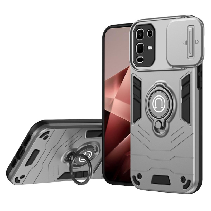 Infinix Note 50S 5G Case with Sliding Camera Protection and Stand