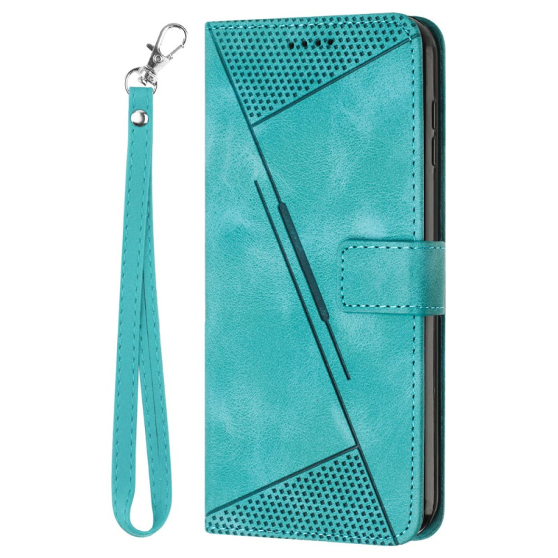 Infinix Note 40 Pro 5G / 4G Case with Triangle Design and Hand Strap