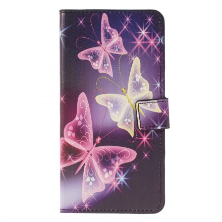 Cover Huawei P30 Lite Papillons Neons