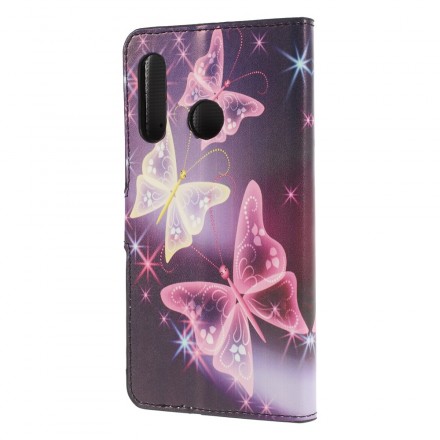 Cover Huawei P30 Lite Papillons Neons