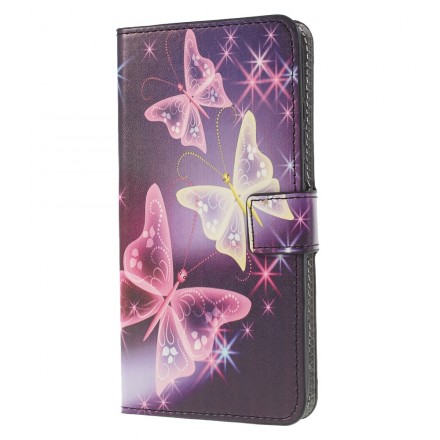 Cover Huawei P30 Lite Papillons Neons