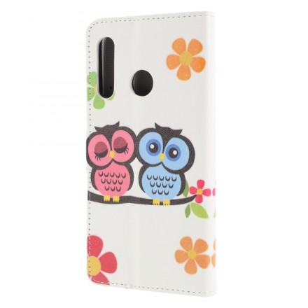 Case Huawei P30 Lite Couple of Owls