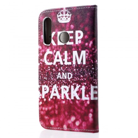 Cover Huawei P30 Lite Keep Calm and Sparkle