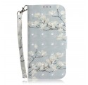 Cover Huawei P30 Lite Flower Tree with Strap