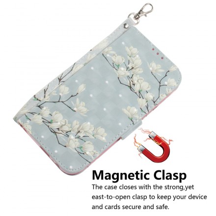 Case Huawei P30 Lite Flower Tree with Strap