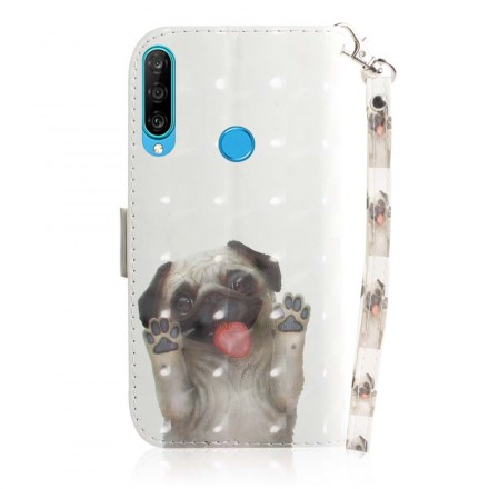 Huawei P30 Lite Love My Dog Strap Case
